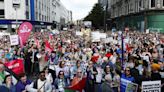 Up to 15,000 people take part in anti-racism rally in Belfast