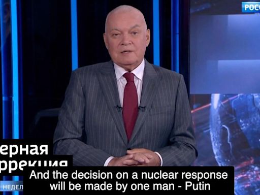 Putin’s most trusted mouthpiece warns dictator could unleash London nuke attack