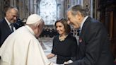 Pelosi meets the pope, receives Communion at the Vatican despite abortion stance