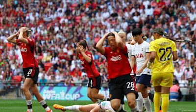 Women's FA Cup final LIVE! Manchester United vs Tottenham match stream, latest score and goal updates today