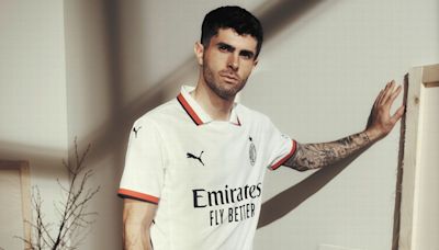 Pulisic unveils AC Milan's classy away kit inspired by club's cricket connection