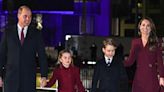 Prince William, Prince George and Princess Charlotte Support Kate Middleton at Christmas Carol Service