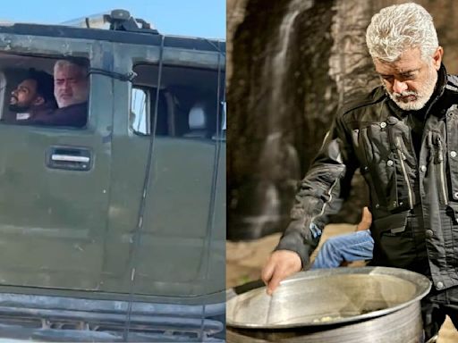 WATCH: Ajith Kumar performs a car stunt without body doubles as he returns to Azerbaijan for Vidaa Muyarchi shoot and it'll blow your mind