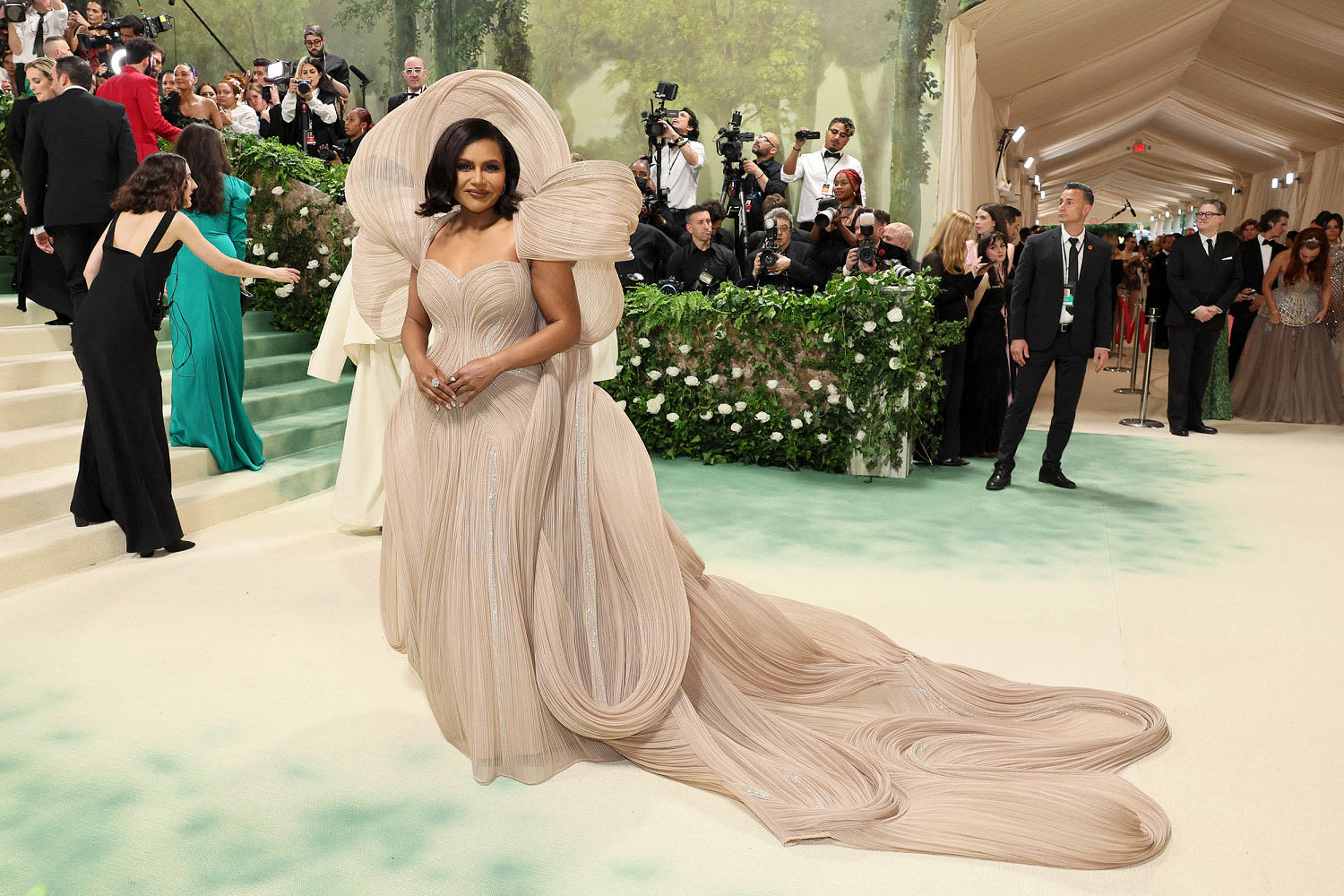 The meaning of Mindy Kaling's Met Gala dress