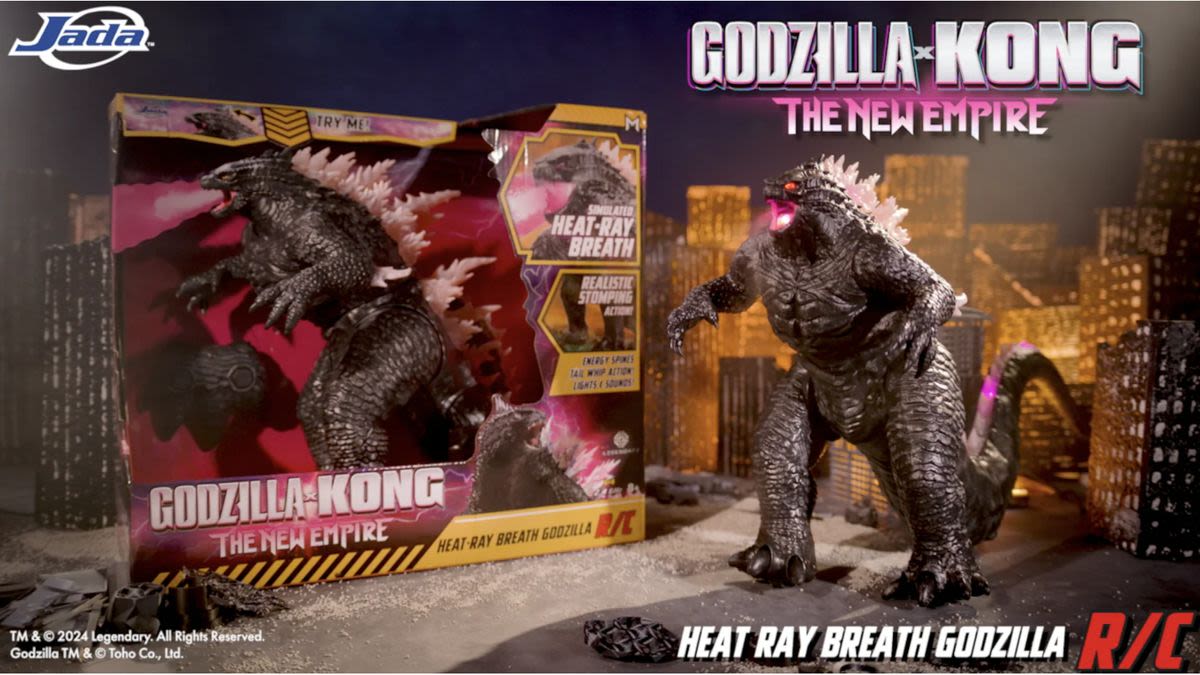 Win a Jada remote-control Godzilla figure!