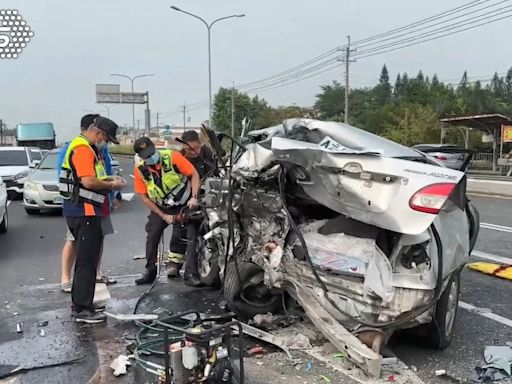 停紅燈遭後車撞亡 業務員上班遇死劫獨留妻兒