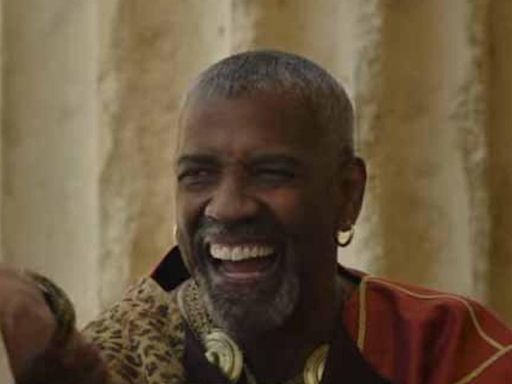 Was de-aging technology used on Denzel Washington in Gladiator 2?