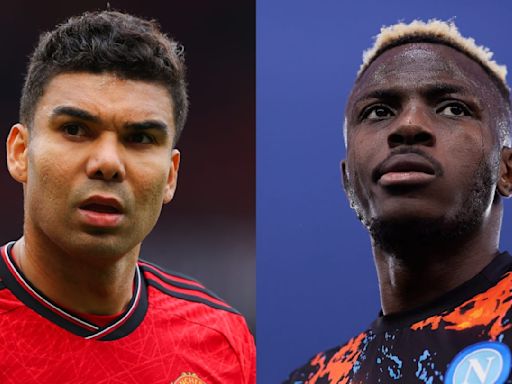 Football transfer rumours: Man Utd forced to change Casemiro plans; Napoli want Osimhen-Lukaku swap deal