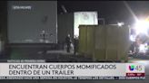 Encuentran dos cuerpos descompuestos al interior de un tráiler de 18 ruedas al noroeste de Houston