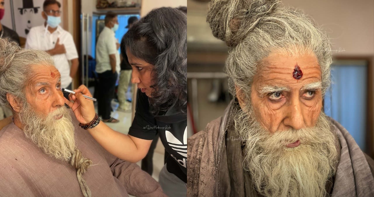 'Kalki 2898 AD': Here's how Amitabh Bachchan transformed into Ashwatthama; See pics