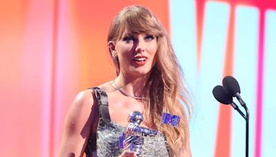 Taylor Swift Praises Travis Kelce’s ‘Fun and Magic’ on ‘Fortnight’ Set as She Wins Video of the Year at 2024 MTV VMAs