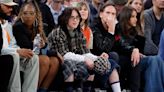 Billie Eilish Paired Four Different Plaid Pieces at a Basketball Game — See Photos