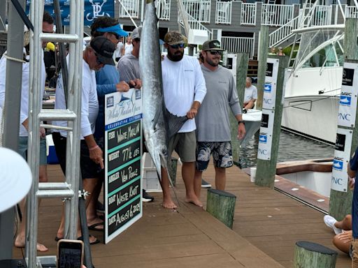 Mammoth blue marlin, qualifying white marlin thrill WMO on Day 2 in Ocean City