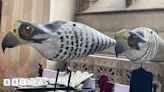 Falcon puppets part of annual St Albans festival procession