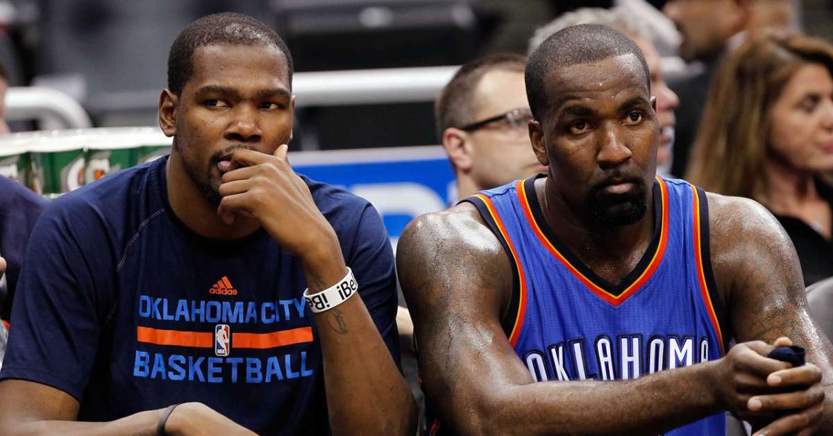 Former Thunder Teammate Kendrick Perkins Had Live Meltdown Post Kevin Durant Calling Him a 'Sell Out'