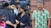 Karthi pays his last respects to stuntman Ezhumalai, who passed away on the sets 'Sardar 2' | Tamil Movie News - Times of India