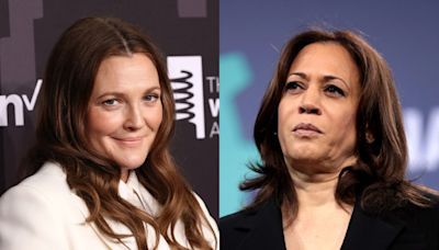 Drew Barrymore Makes Social Media 'Cringe' After Asking Kamala Harris To Be 'Momala'