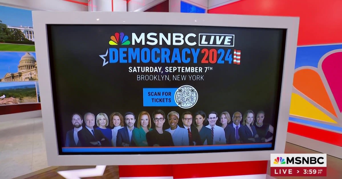 Luke Russert previews 'MSNBC Live: Democracy 2024'