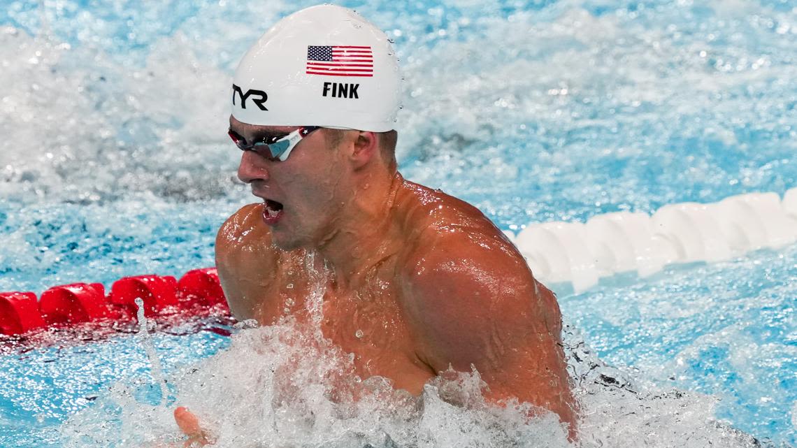 UGA, Georgia Tech grad Nic Fink going for gold in Men's 100m Breaststroke