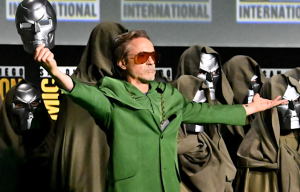 Marvel Fans React to Robert Downey Jr's Shocking Return as Doctor Doom | SDCC 2024 - IGN