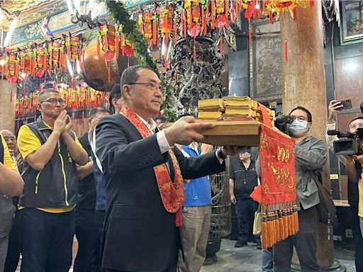 板橋慈惠宮媽祖遶境起駕 侯友宜祈求保佑平安無災 - 生活