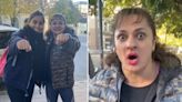 Se cruzó a “La Locomotora” Oliveras, le pidió un mensaje motivacional para su “facuamiga” y se volvió viral: "Vos podés pel..."