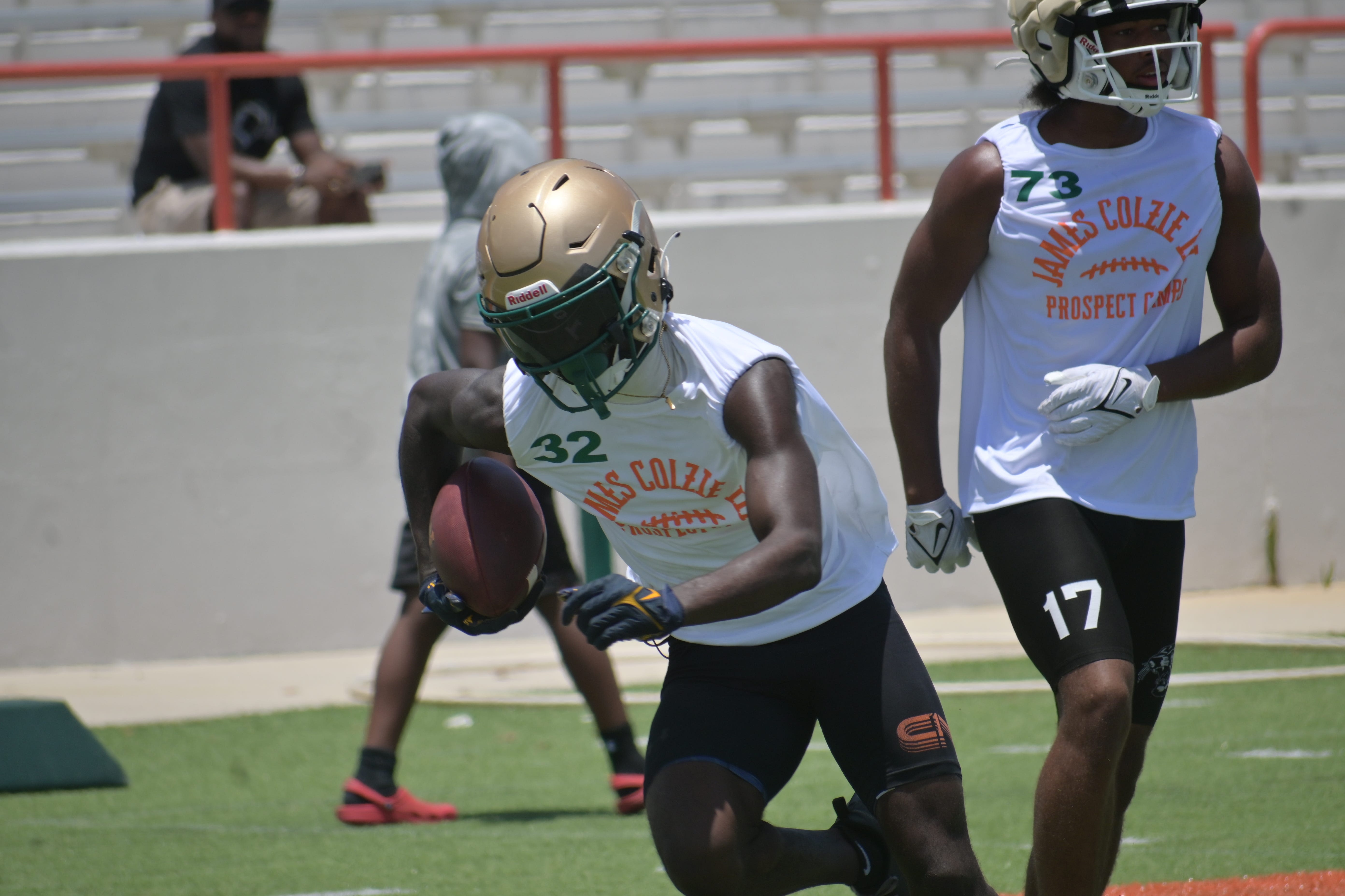 Recruiting targets, prospects galore at FAMU football coach James Colzie III's first camp