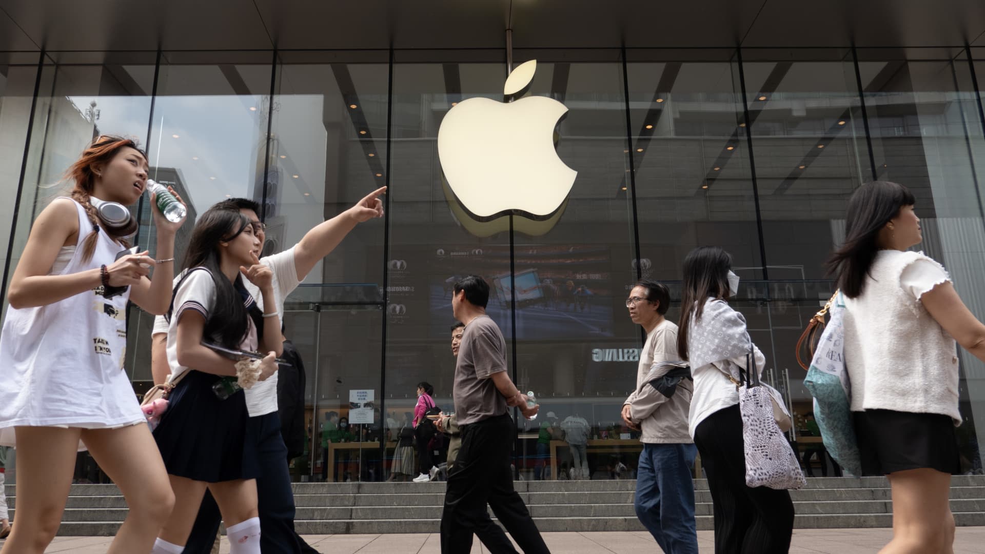 Apple's iPhone shipments to China surged in April. Jim Cramer says there's more to the story