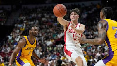 WATCH: Rockets Rookie Reed Sheppard Shines in Summer League Debut