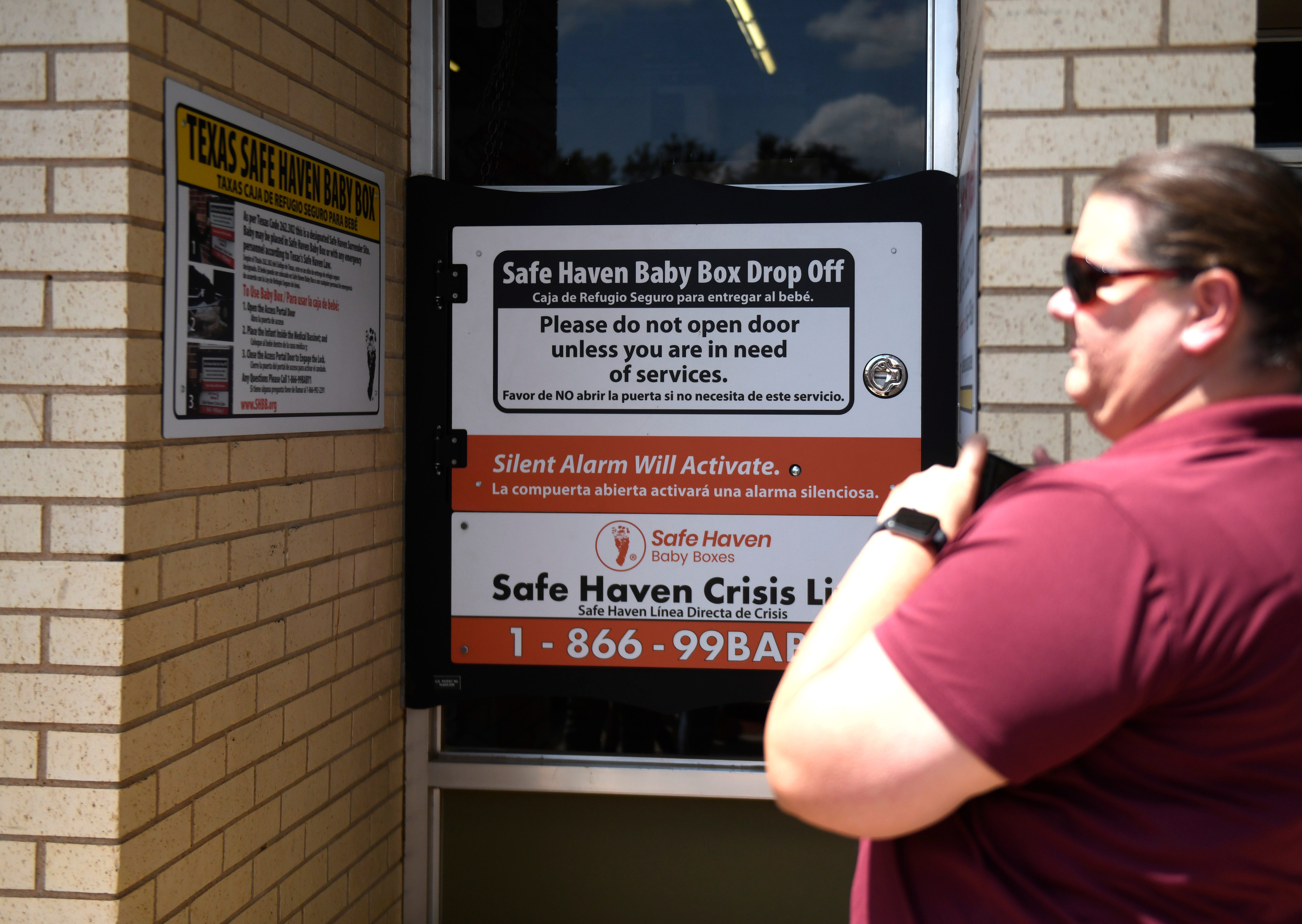 1st Safe Haven Baby Box on South Plains opens at central-Lubbock fire station