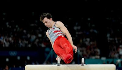 Parents of Team USA Olympic 'pommel horse guy' speak out on son's viral fame, eye condition
