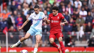 Crystal Palace 1-0 Liverpool: Daniel Muñoz y Jefferson Lerma superaron a Luis Díaz