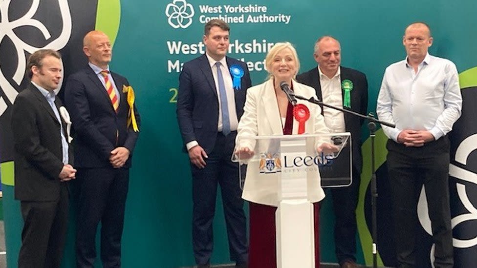 Labour's Tracy Brabin re-elected as West Yorkshire mayor