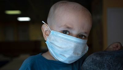 Children with cancer left in the dark as Russian missile attack struck during IV treatment