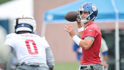 Giants camp takeaways: Daniel Jones rusty in return; Daboll's dizzying display of creativity