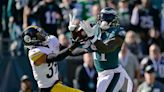 'I got my popcorn ready:' Eagles' A.J. Brown has career day, but a key defender is injured