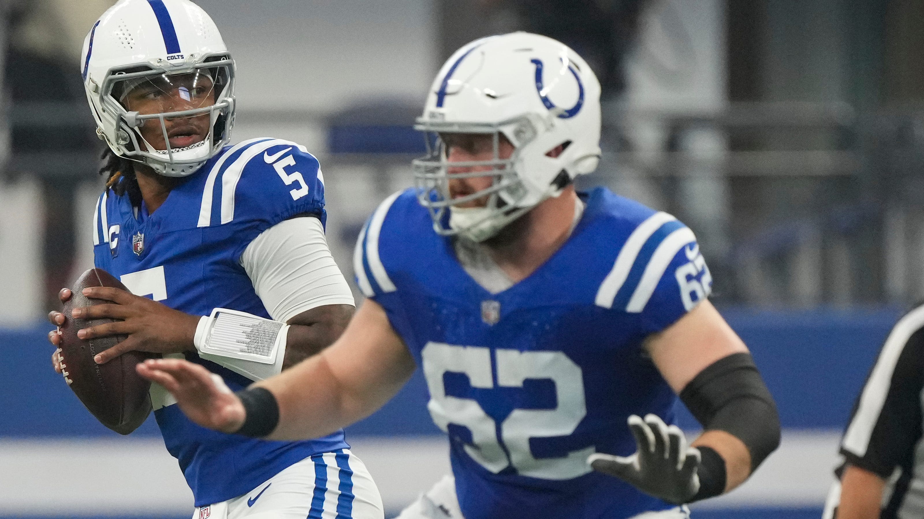 Colts lose experienced offensive lineman Wesley French to season-ending ankle surgery