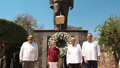 Sheinbaum reconoce legado de Cuauhtémoc Cárdenas