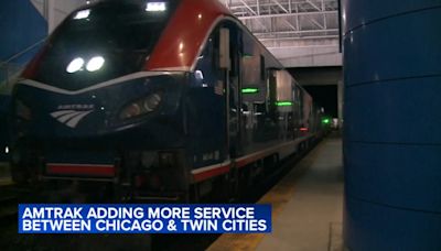 Amtrak adds new trains between Chicago and Twin Cities