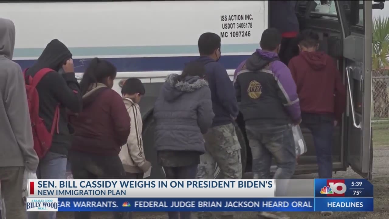 NBC 10 News Today: Cassidy on Biden’s new immigration policy