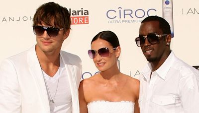 Ashton Kutcher y Mila Kunis, en medio de rumores de crisis por las fotos del actor junto a Sean “Diddy” Combs