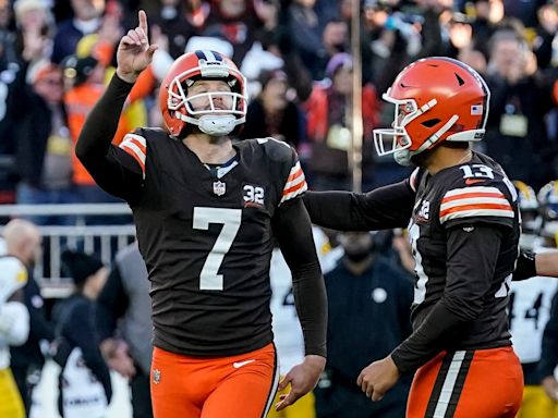 Did Dustin Hopkins have the best kicking season in Browns history in 2023? By the Numbers