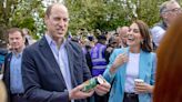 Kate Middleton and Prince William Surprise Fans at a Coronation Big Lunch in Windsor