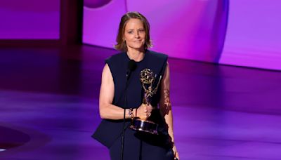 Jodie Foster gives moving speech for first-ever Emmy win: "Love and work equals art"