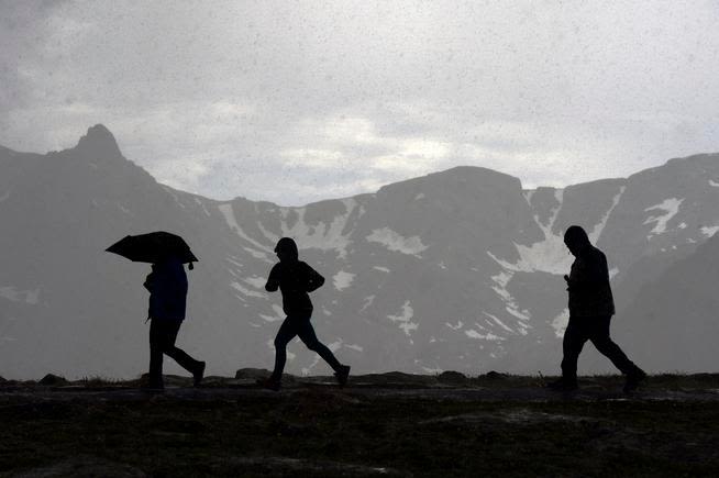 Colorado weather: Scattered storms to bring rain, hail and snow through weekend