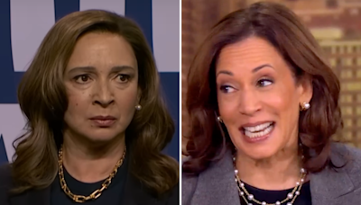 Kamala Harris reviews Maya Rudolph’s SNL impression of her on The View