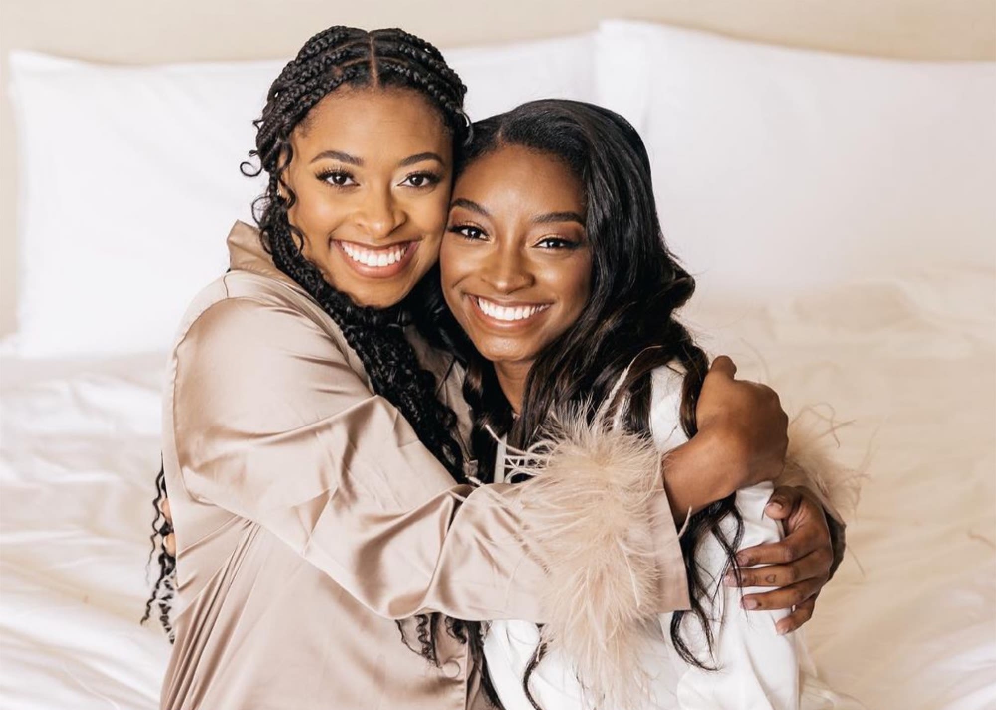 Simone Biles’ Sister Adria Posts Throwback Photo: ‘I Will Forever Look Up to You’