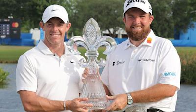 McIlroy & Lowry win Zurich Classic title in play-off