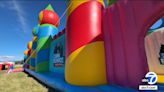 World's largest bounce house, Big Bounce America, arrives in California
