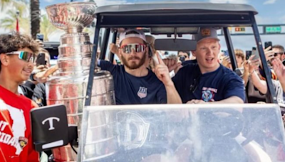 Brady Tkachuk chirped Oilers from stands in Stanley Cup Game 7 | Offside